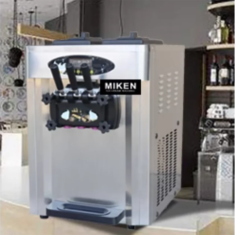 

Fully Automatic Three Flavor Taylor Soft Ice Cream Machine Optional Desktop Soft Ice Cream Machine High Quality Stainless Steel