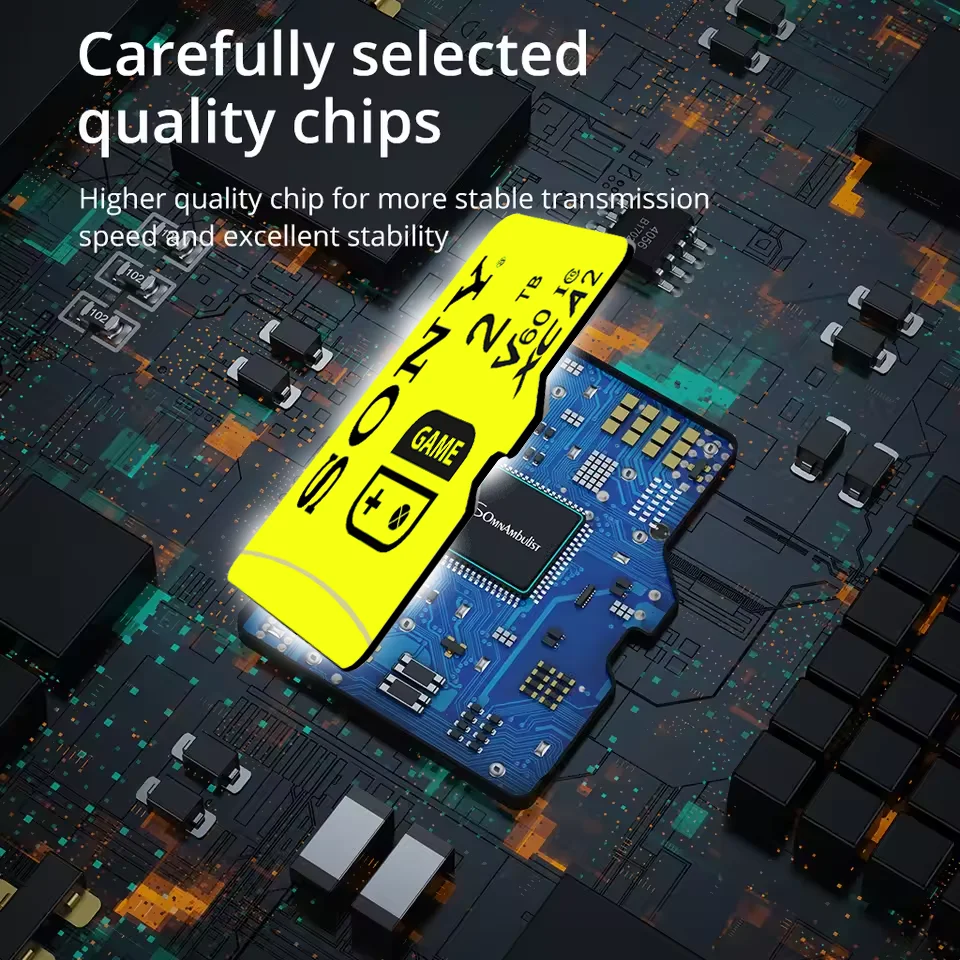 SONY High Speed Micro SD Card 128GB/256GB/512GB/1TB Class 10 UHS-I TF Flash Memory Card for USB Pen Drive