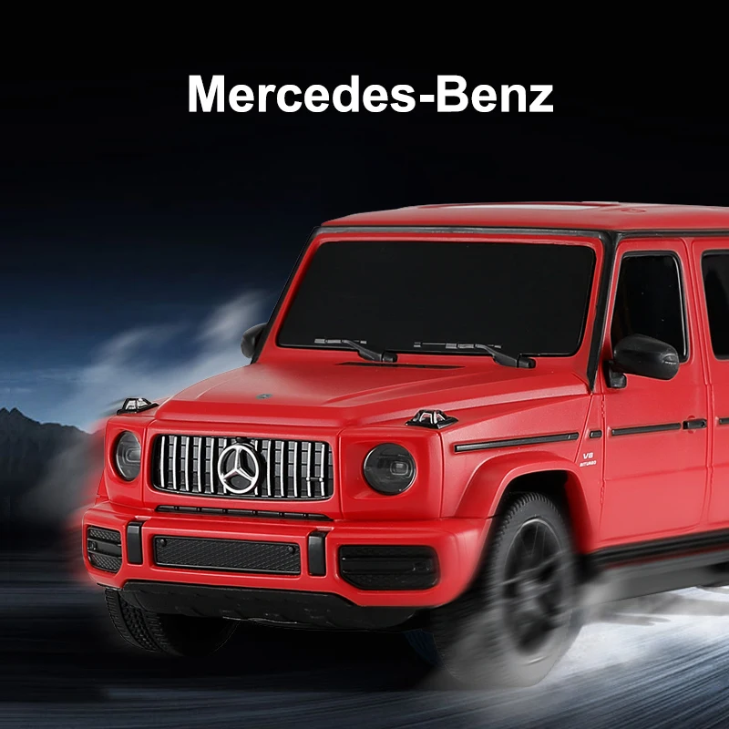 메르세데스 벤츠 G63 AMG 머디 버전 RC 자동차 1:24, 원격 제어, 라디오 제어 자동차 모델, 자동차 기계, 어린이 및 성인용 선물