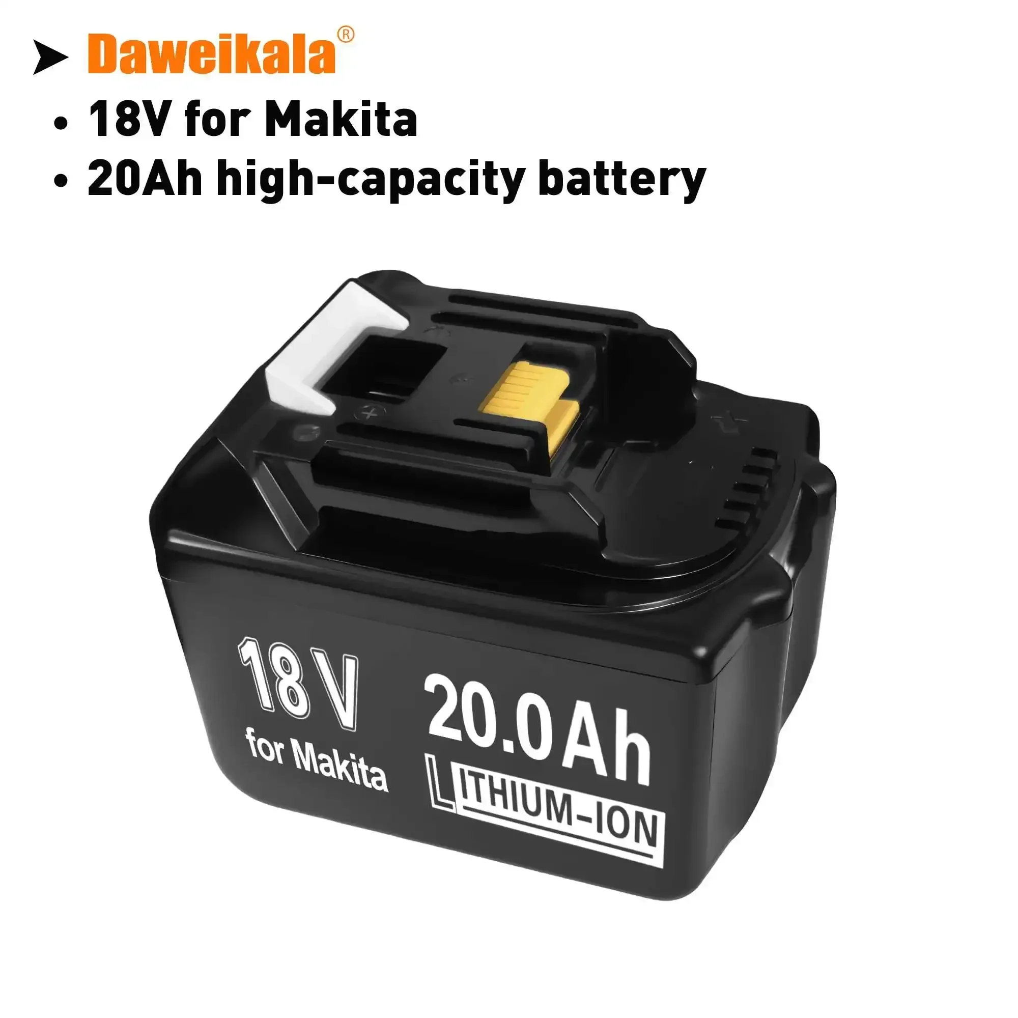 

Original Makita 20Ah/ for Makita 18V Battery BL1830B BL1850B BL1850 BL1840 BL1860 BL1815 Replacement Lithium Battery