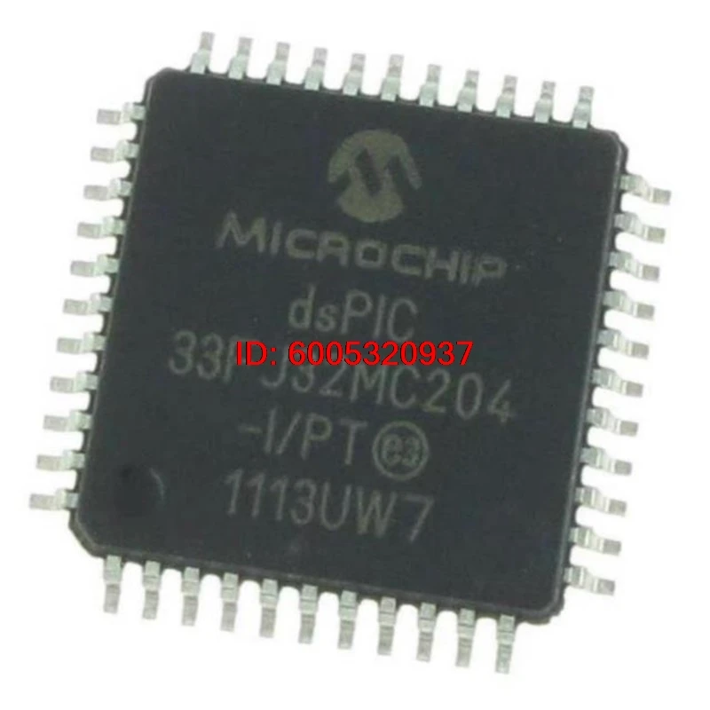 5 pcs/Lot 33fj32mc204 Original DSPIC33FJ32MC204 I PT TQFP44 packaged digital signal processor and control chip