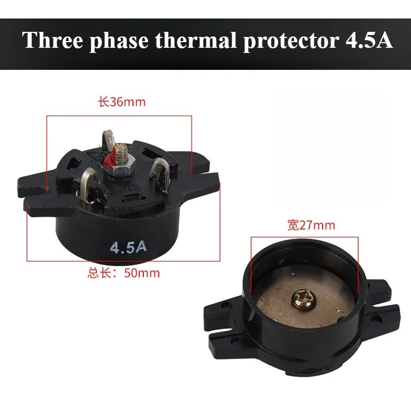 Single Phase 220V Submersible Pump, Overheat Protector, Three-phase 380V, Thermal Protector Pump Accessories