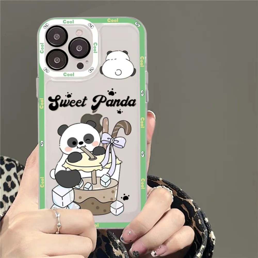 Cute Kawaii Panda Mousepad For Samsung A 10 20 30 70 13 21 32 72 22 51 52 53 71 73 32 4g 32 5g Fundas