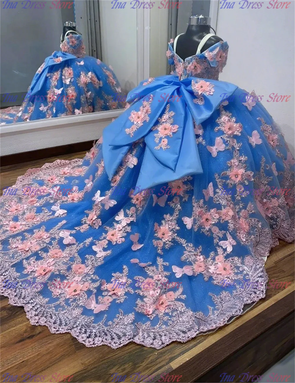 Customisable Luxurious Flower Girl Dress Tulle Fluffy With Exquisite Applique For Kids Birthday Wedding Evening Ball Gowns