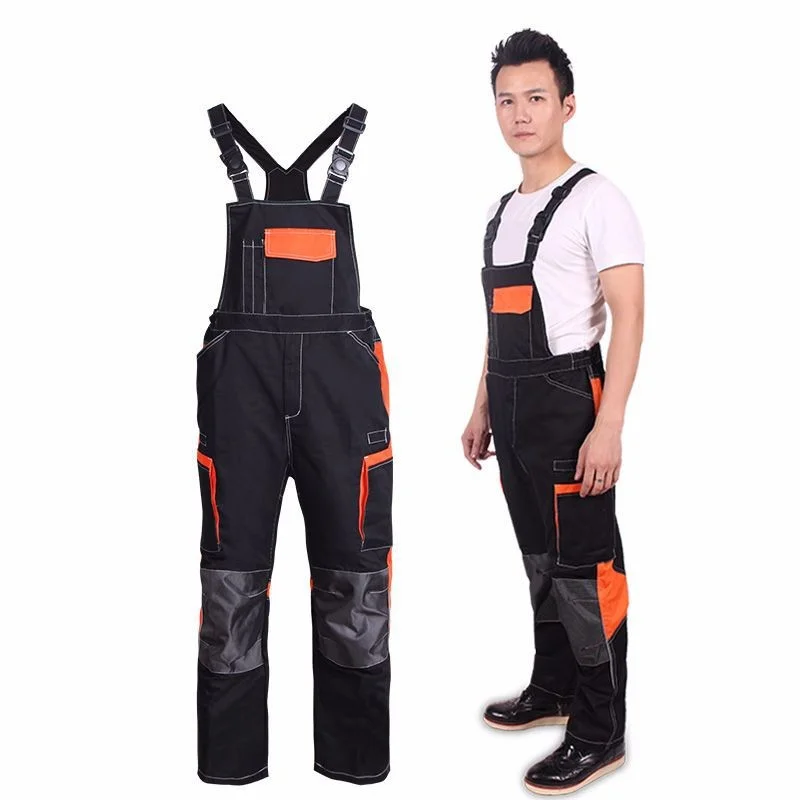 Auto Repair Overalls, Multi-Pocket Overalls, Suspenders, Door And Window Installation Clothing, Elastic Thread Suspenders