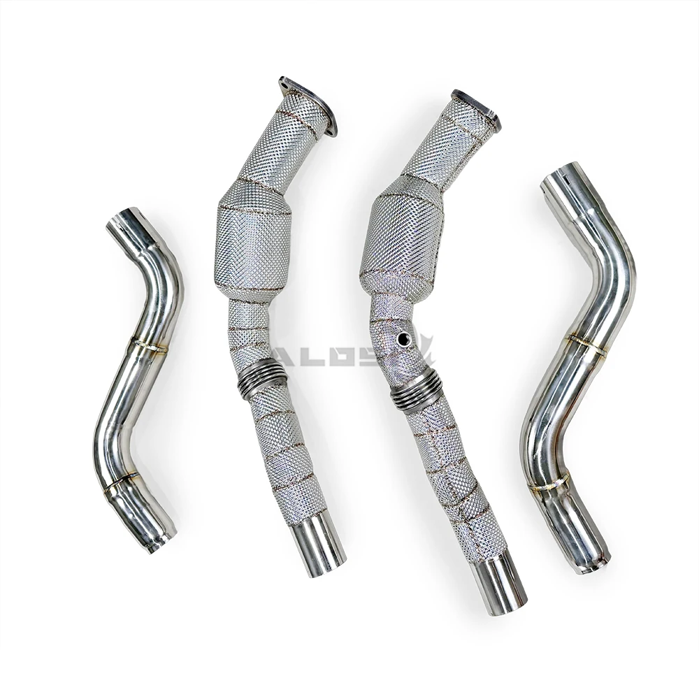 High-quality Downpipe exhaust For Dodge Charger 5.7 2008-2016 high-performance exhaust downpipe with insulation protection