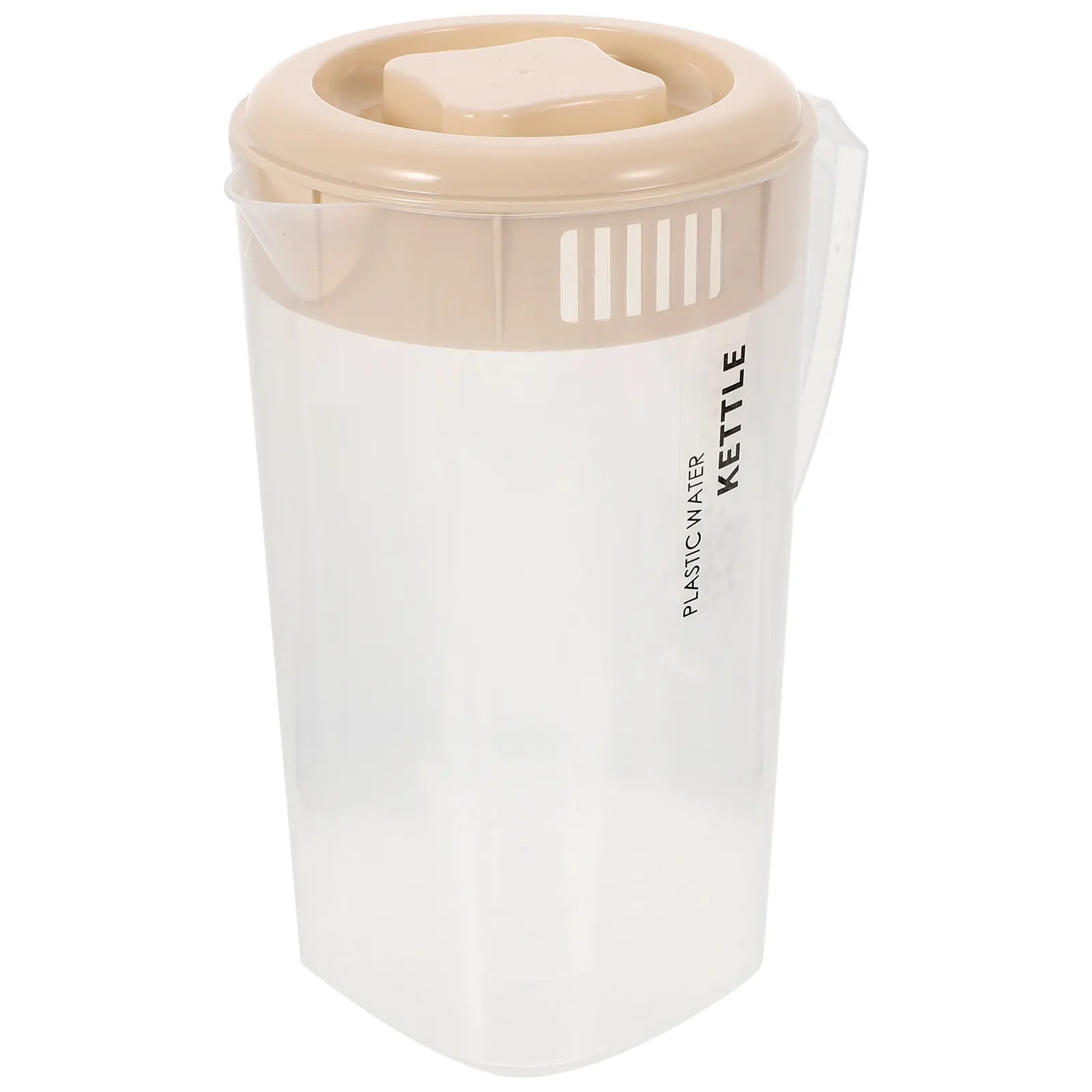 Premium Heavy-Duty Water Pitcher with Lid Ergonomic Handle for Cold Drinks Iced Tea Lemonade Juice Beverage Pitcher Large