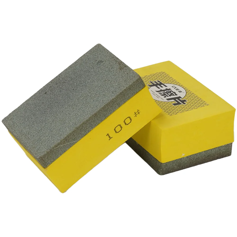 Handheld Polishing Pad Silicon Carbide 50 100 200 400 Grit for Tile Marble for Stone Glass Metal Edge Trimming Use