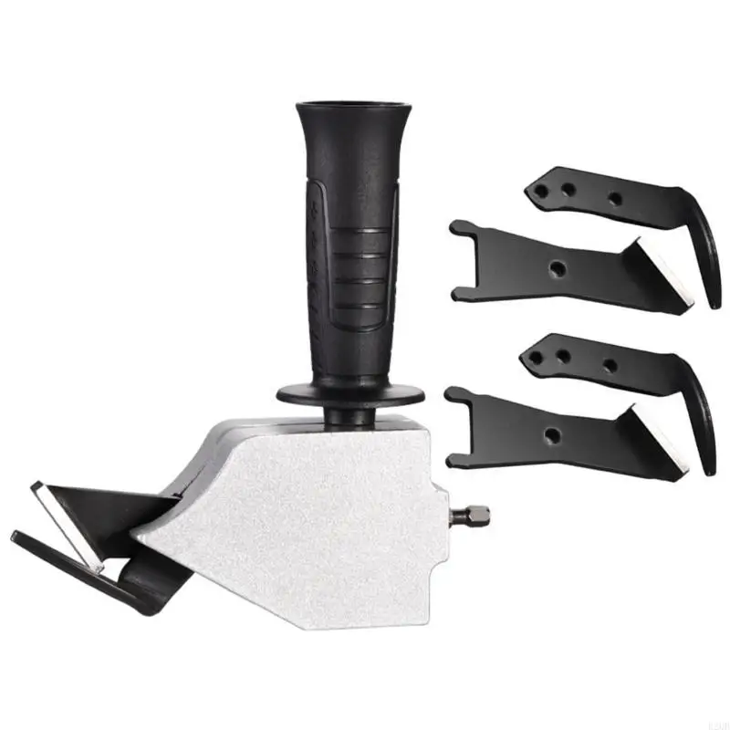 For Aluminum and Iron Sheets Sturdy Electric Drill Metal Cutting Tool Attachment