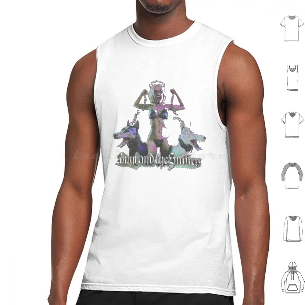 Amyl And The Sniffers Tank Tops Vest Sleeveless Amyl And The Sniffers Amyl Sniffers