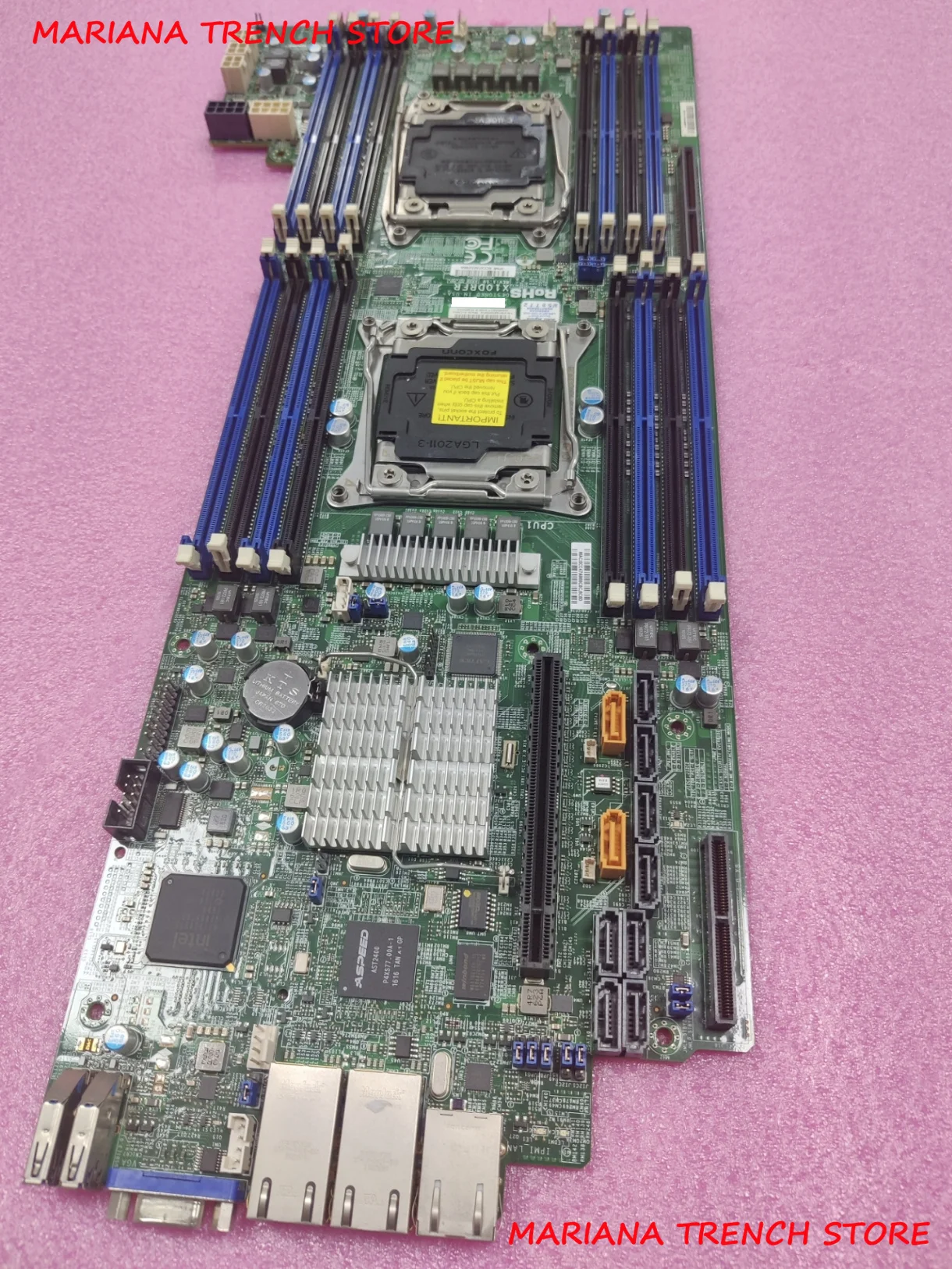 X10DRFR for Supermicro Motherboard LGA2011 Xeon Processor E5-2600 v4/v3 Family i350 Dual Port GbE LAN