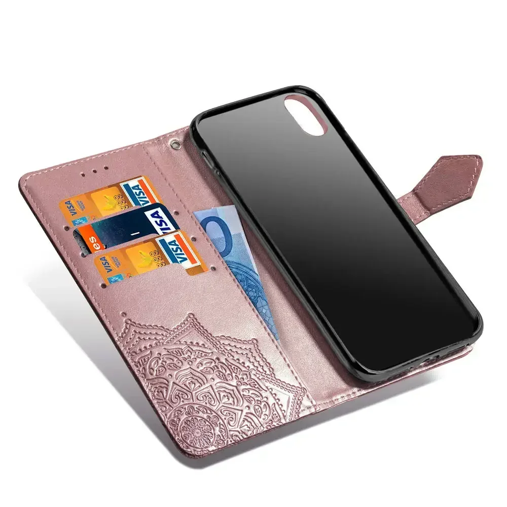 Leather Case For Apple iPhone 11 12 13 14 15 16 17 Pro XS Max Mini XR X 8 7 Plus SE SE3 Air 16E 17E Card Slot Flip Case Cover