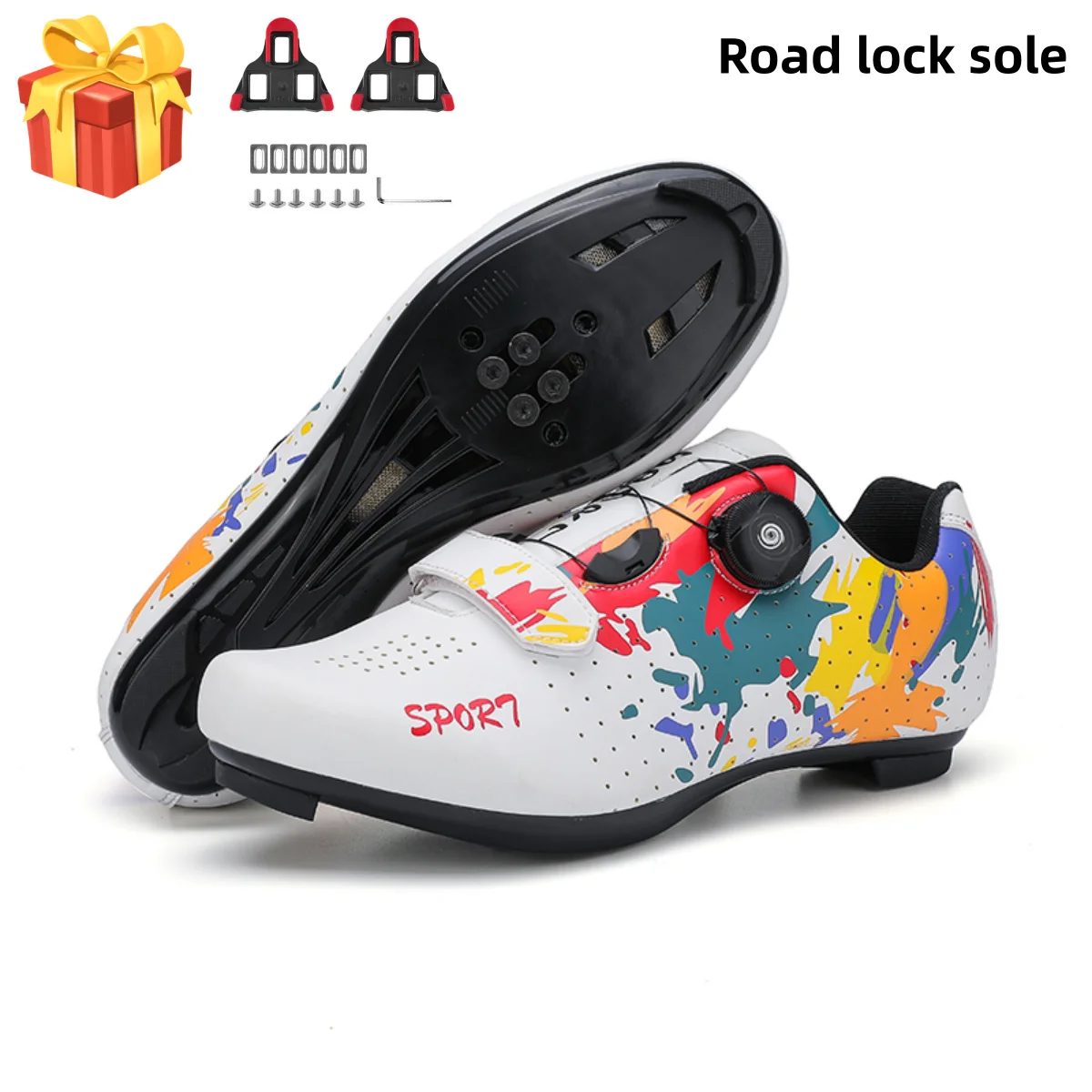 Road Cycling Shoes SPD, Lightw - Cycling Commute Shoes ulasan dan harga