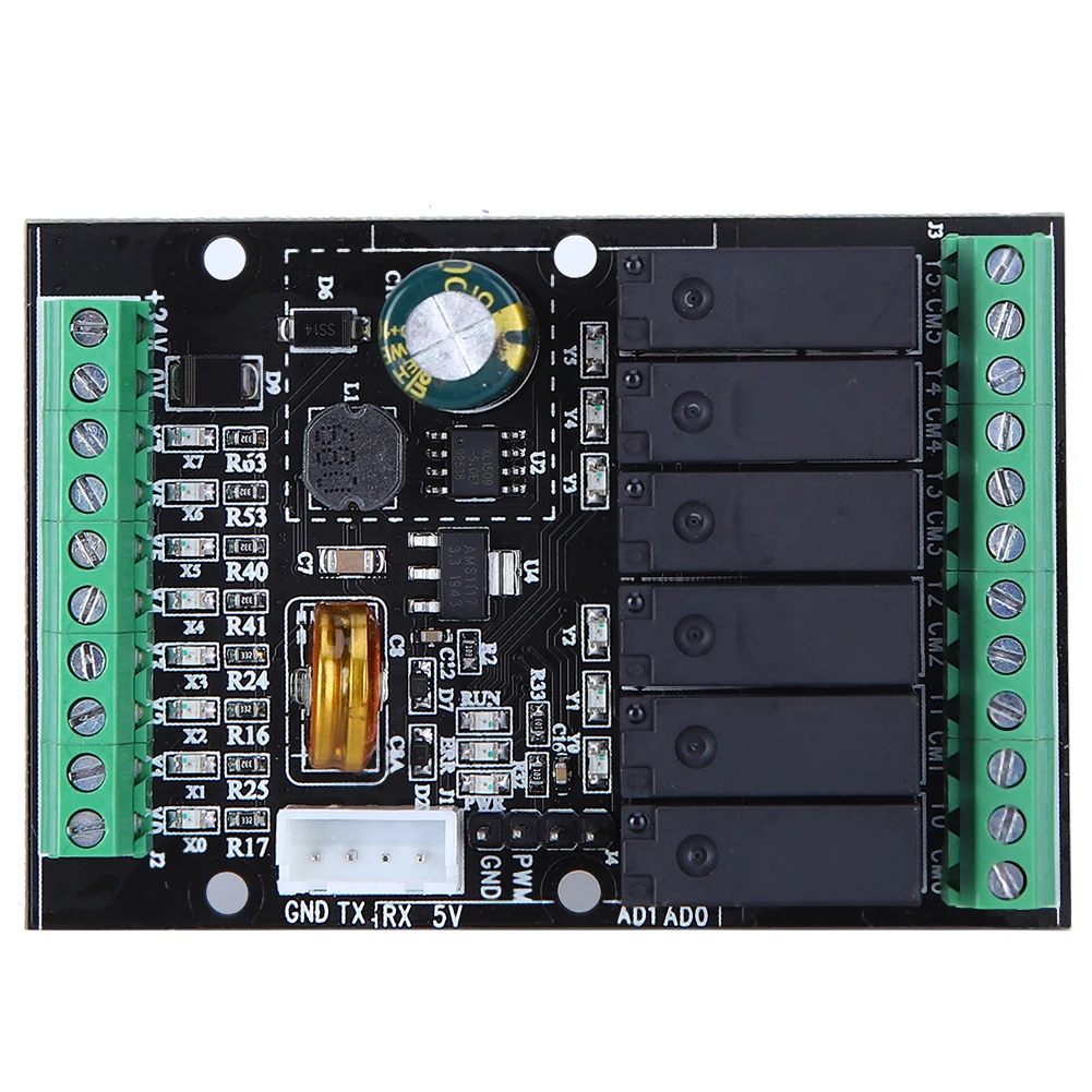 WS2N-14MR-S PLC Programmable Logic Controller Industrial Automation Control Board 8 Input 6 Output With High Speed Counting