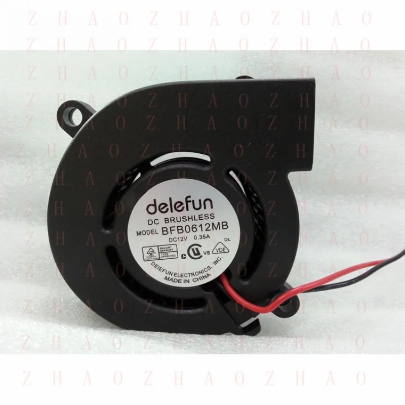 

Вентилятор охлаждения для проектора L+ for delefun BFB0612MB, DC 12V 0.35A, 60*60*25мм, 2-контактный