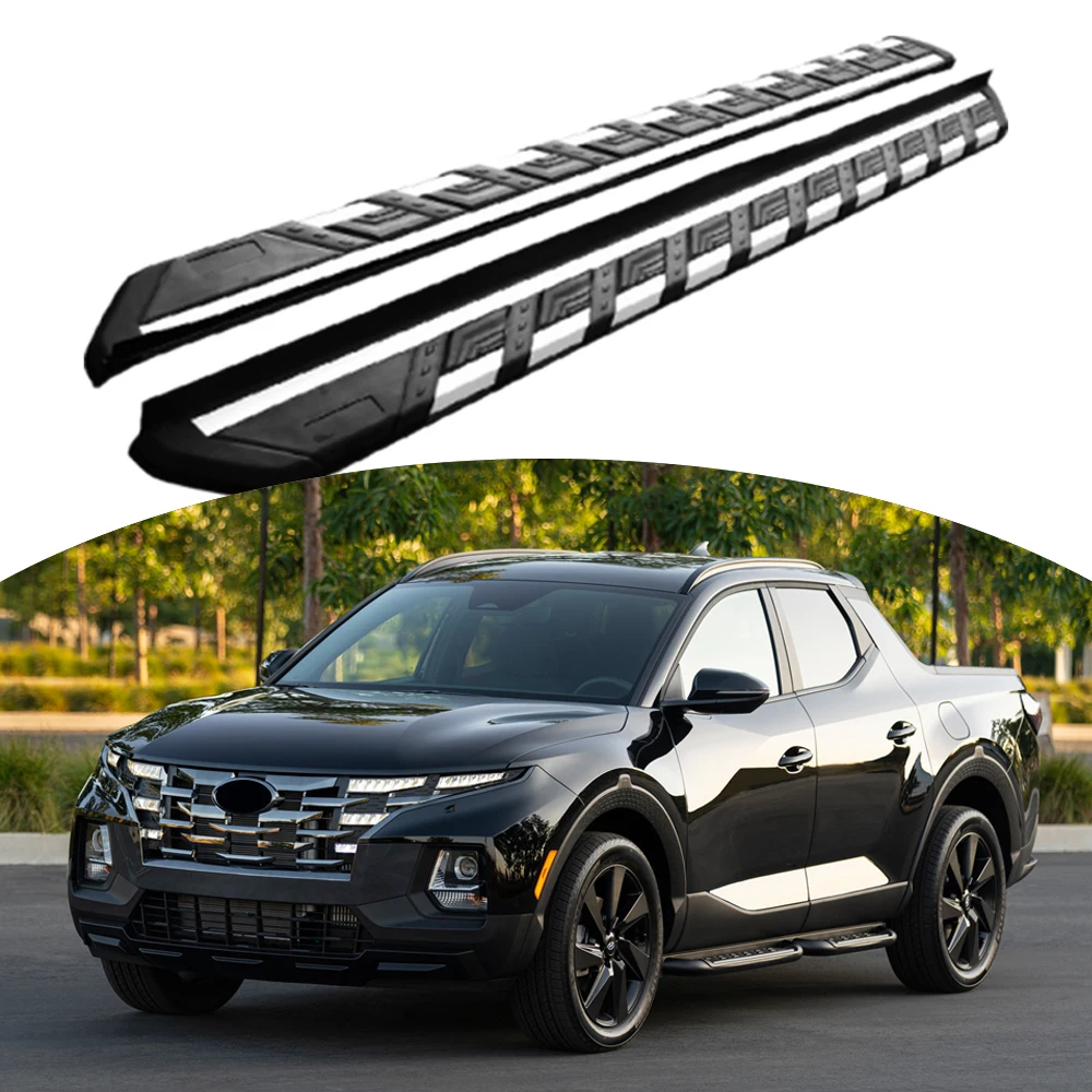 

2PCS Fits for Hyundai Santa Cruz 2022-2024 Door Side Step Running Board Nerf Bar