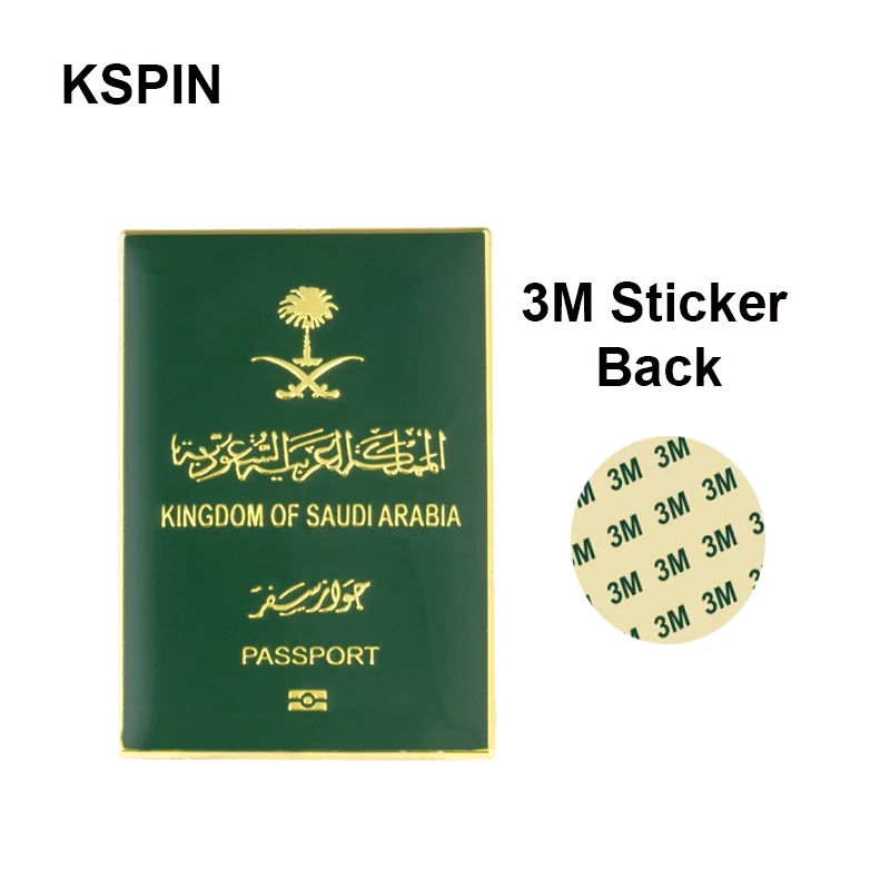 10pcs a lot  Saudi Arabia Mobile Photo 3M Sticker Badge Metal Pin Broooches Pins