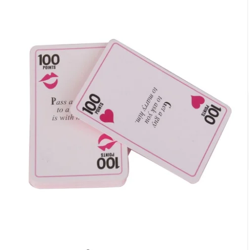 New 52Pcs/Set Bachelorette Party Truth Or Dare Cards Game Activity Card Number Card Hen Night Party Bridal Groom Party Game Card