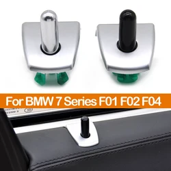 Interior Door Latch Security Door Lock Screw Knob Pin Cover Trim For BMW 7 Series F01 F02 F04 730i 740i 750i 760i 2009-2014