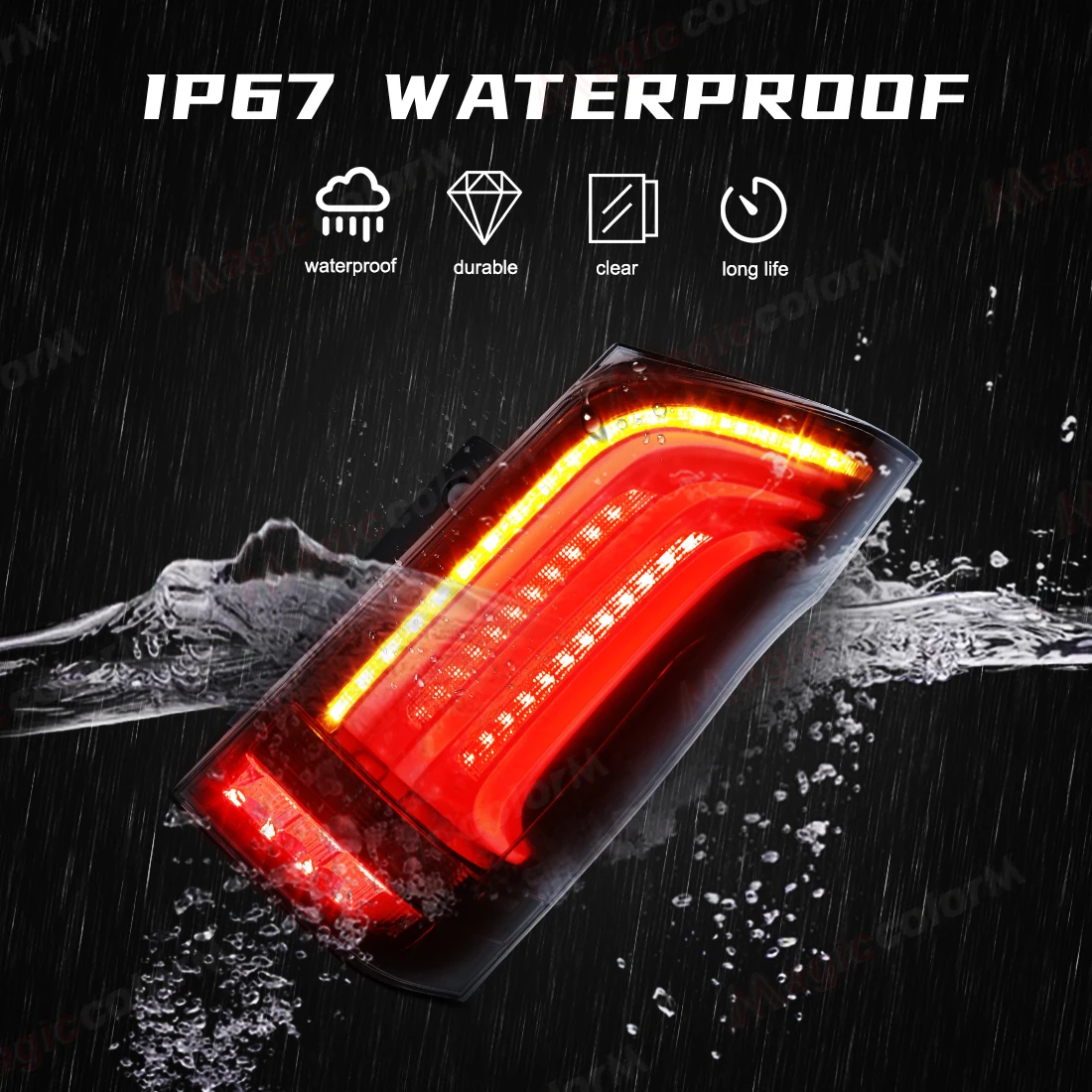 Левый/правый задний фонарь для Mercedes-Benz Vito V-Class V220D V250 V260 V300 W447 2016 2017 2018 2019 2020 2021 2022 2023 Задние фонари