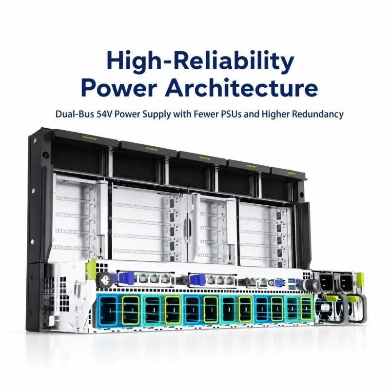 for FusionServer G8600 V7 8U Rack Server 32 DDR5 Slots 8 GPU Accelerator High Performance Computing LLM AI Training Data