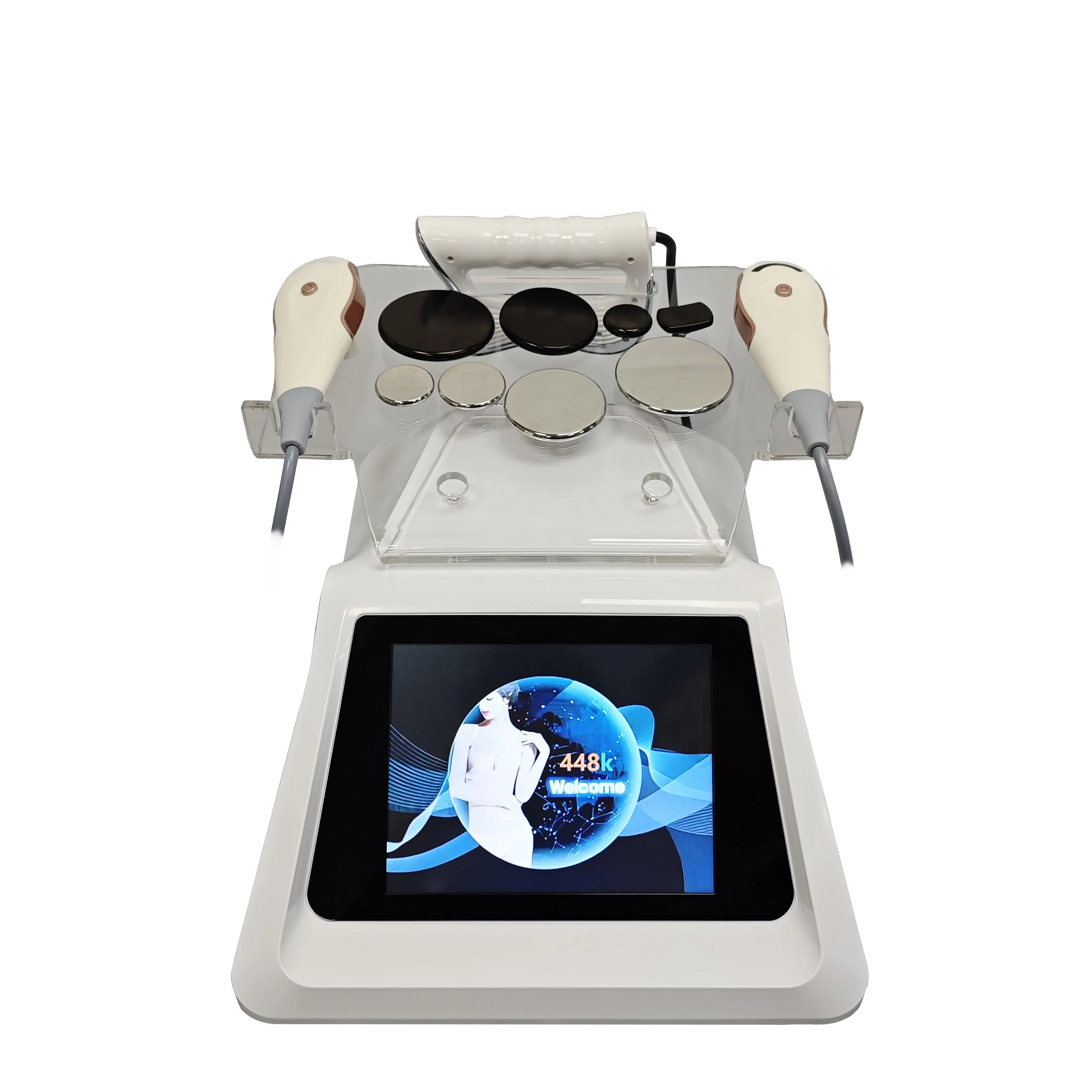 Indiba 448K Full Body Contouring Beauty Machine CET RET Tecar RF System Gentle Deep Warm Lymphatic Facial Skin Care Tool