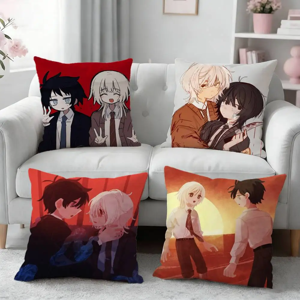 S-Saihate Game S-Station Pillow Case Cushion Cover Throw Pillow Case For Car Sofa