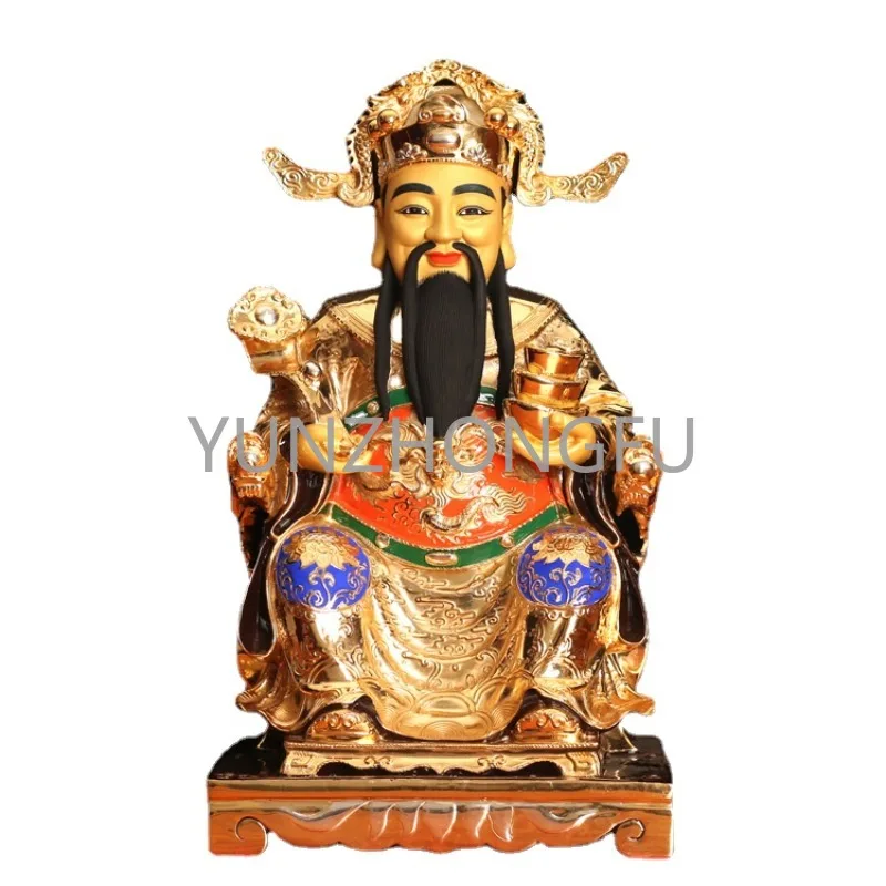 Factory direct supply of gilded bronze statue, Buddha statue, God of Wealth, Lu God of Wealth SD38