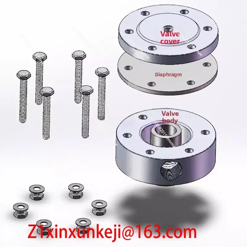 Sandblasting Machine Air-controlled Exhaust Valve, Aluminum Alloy Automatic Pressure Discharge Valve Pneumatic Pressure Relief