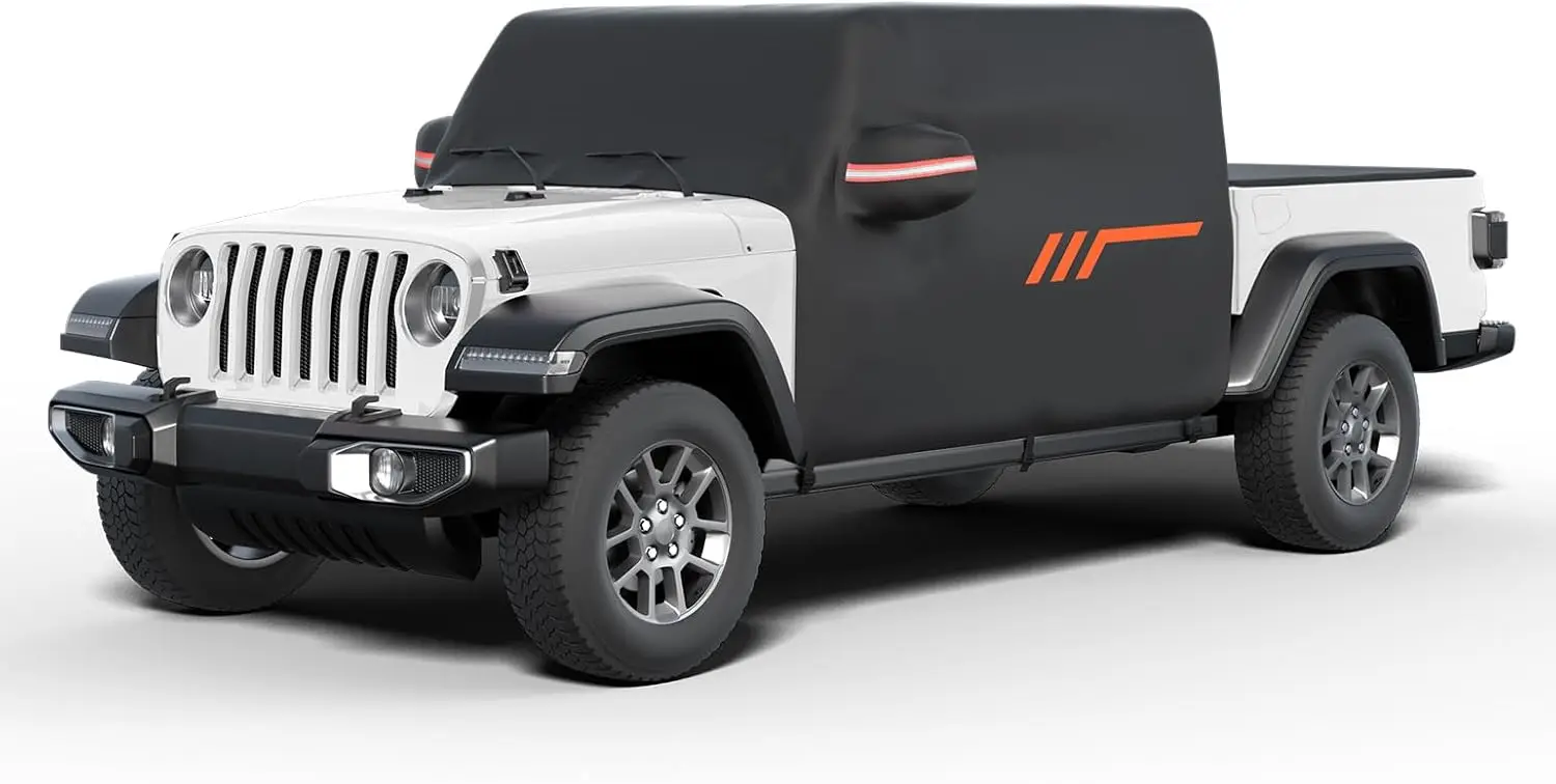 

Waterproof All-Weather Car Cab Cover for Gladiator JT 2020-2026, Windproof and Scratch-Resistant with Easy Installation