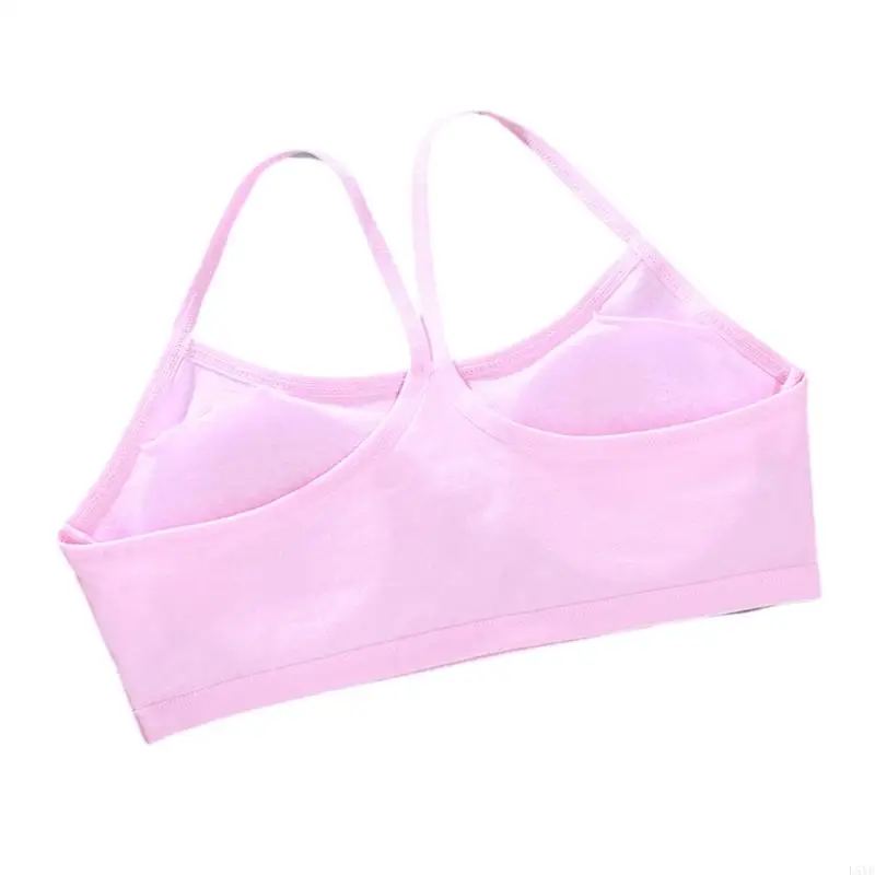 L5yf Girls 'Camisole Bra Soft Lingerie مريح المراهق للالتزام بالملابس الداخلية من 6 إلى 12 عامًا تقدم الراحة اليومية والمرونة