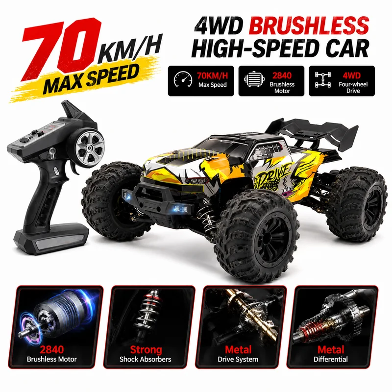 Rc Hobby Monster Truck - Scy‑16102 Pro 1:16 4wd Rc Car