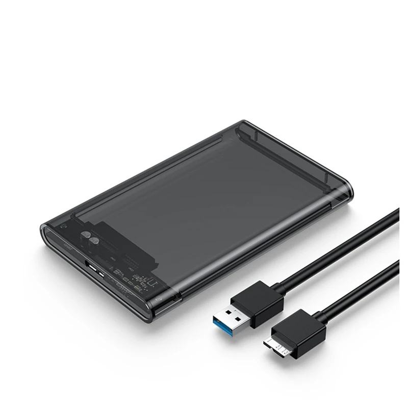 

Корпус для жесткого диска 2,5 дюйма, внешний бокс для HDD, SATA-USB 3.0 Type-C 3.1, внешний корпус для жесткого диска