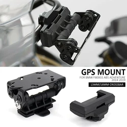 2014 - 2019 Mobile Phone USB Navigation Bracket Motorcycle GPS Mount 13/16mm Crossbar For BMW F800GS F 800 GS ADV ABS Adventure