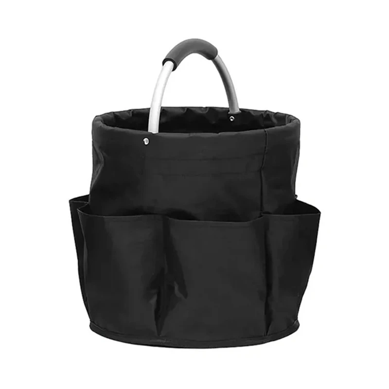 LICE-17L Large Storage Bag Folding Basket Picnic Tote Bag Outdoor Cleaning Storage Bag With Handle Tool Bag Cleaning Supplies