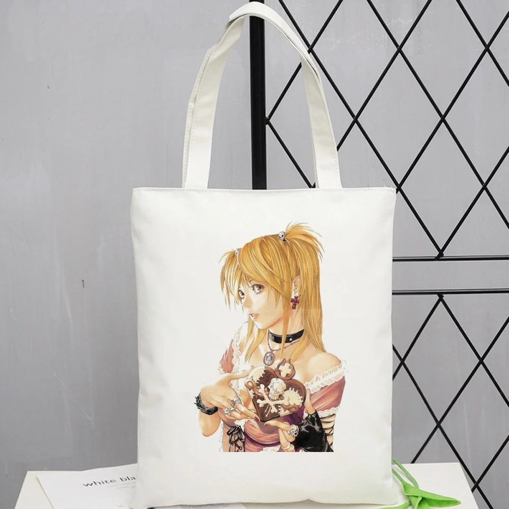 Death Note tote bag torba na zakupy shopping reusable einkaufstasche bolsas de tela woman