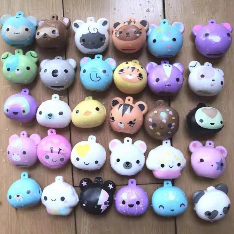 

Оригинальная сумка для снятия стресса, сжимающая слепая сумка, голова животного, фигурка медведя, тигра, овцы, панды, дельфин, коллекционная модель, игрушка в подарок для девочки