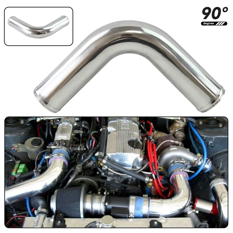 

Universal 45mm/1.77 "inch 90 ° Aluminum Turbo Intercooler Pipe Piping Tubing L= 300mm