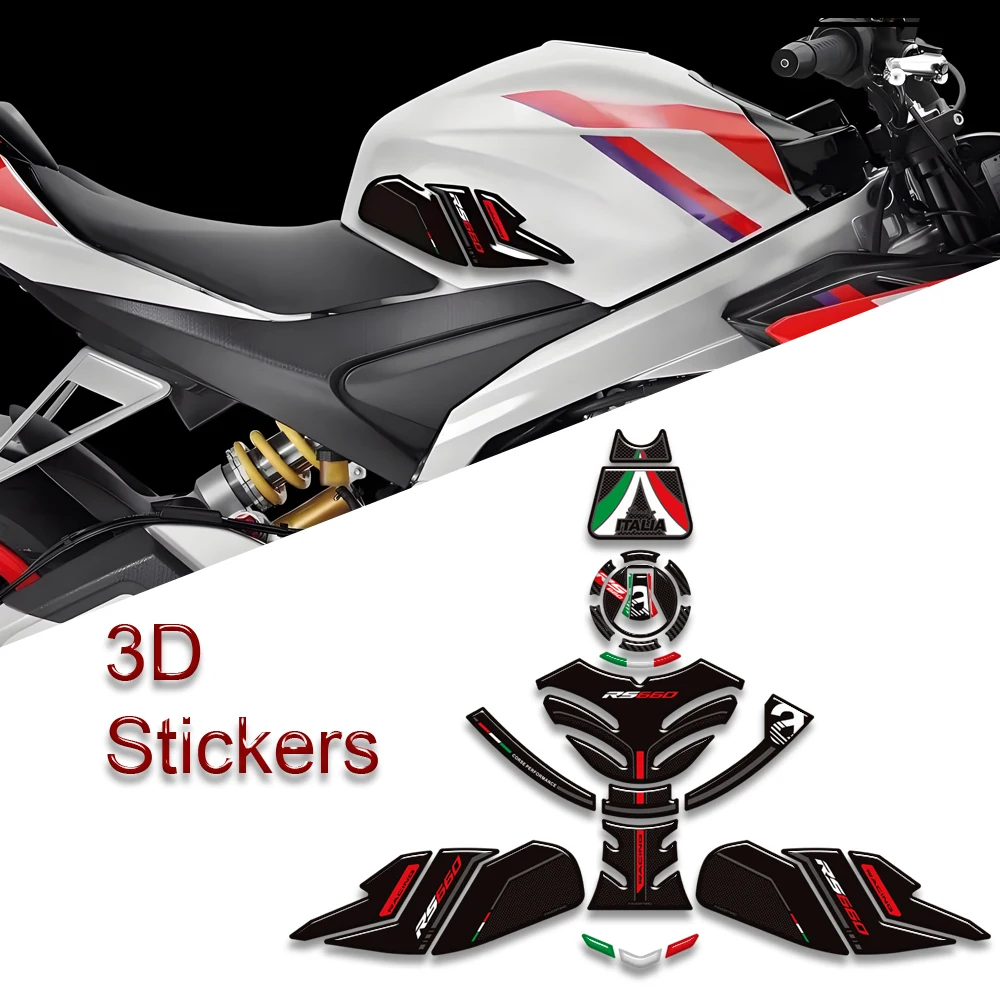 

For Aprilia TUONO660 TUONO 660 Motorcycle Tank Pad Protector Frosted Sticker Decals Accessories