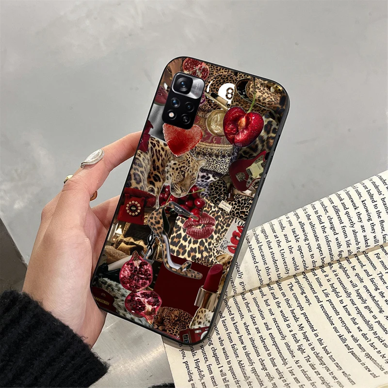 

Leopard Wild Animal Carcasa Funda Phone Case For Xiaomi Redmi note 14 Pro 14 13 12 11 10 Pro 14S 12S 11S Redmi 14C 13C 10