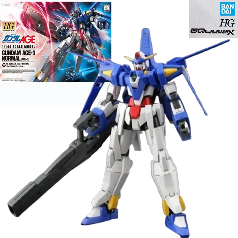 

Original Bandai HG AGE 1/144 GUNDAM Age-3 NORMAL Anime Character Action Assembly Model Toys Children's Gift