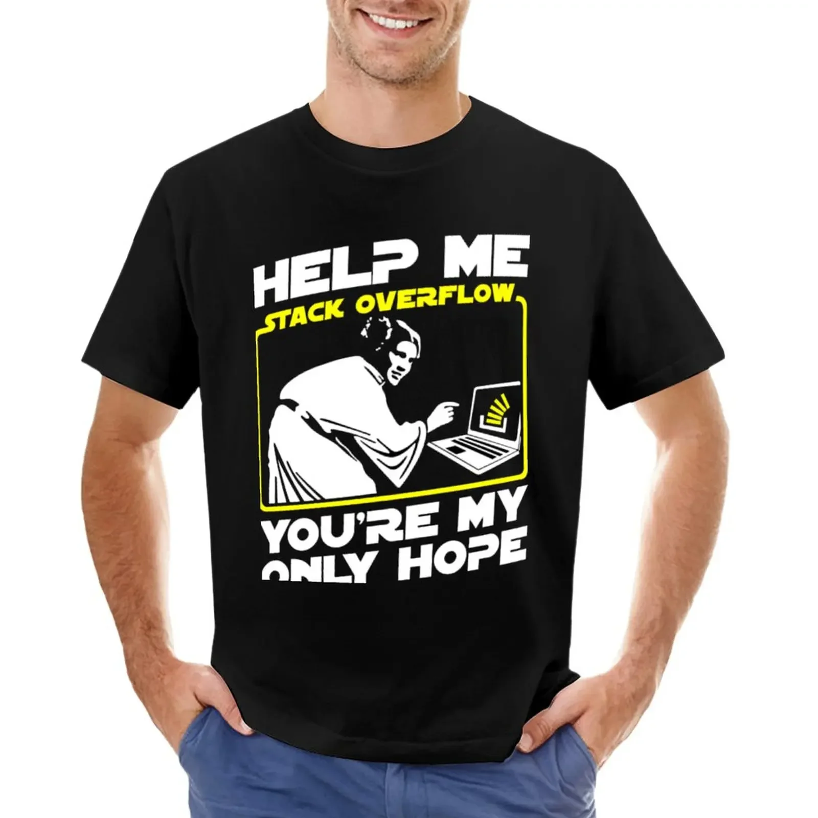 Help Me Stack Overflow You’re My Only Hope T-Shirt boys t shirts t-shirts man hippie clothes t shirt man mens clothing