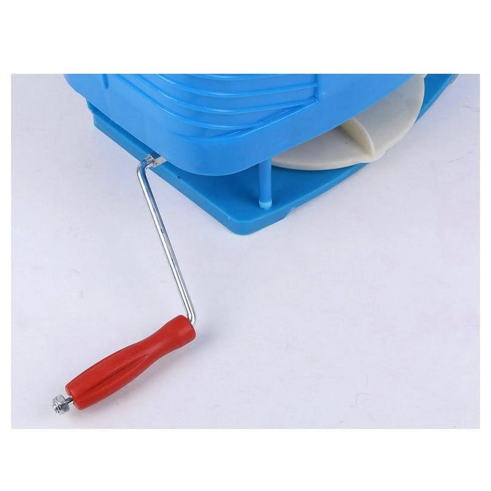 Manual Fertilizer Spreaders with Adjustable Harness Strap Durable Plastic Lawn and Garden Seeder for Farming