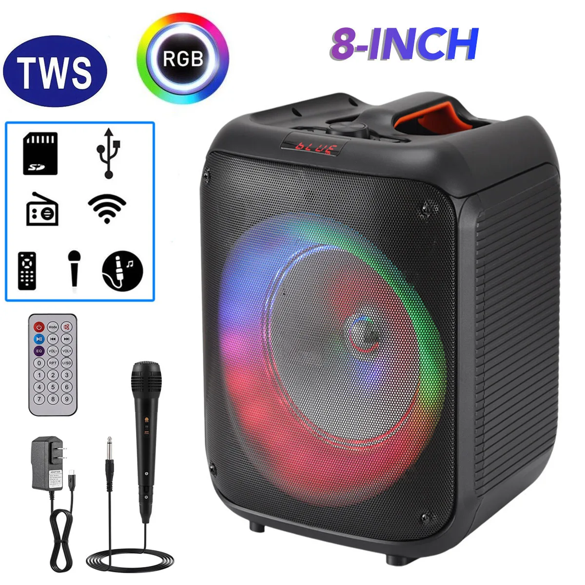 6000W Portable Blue…