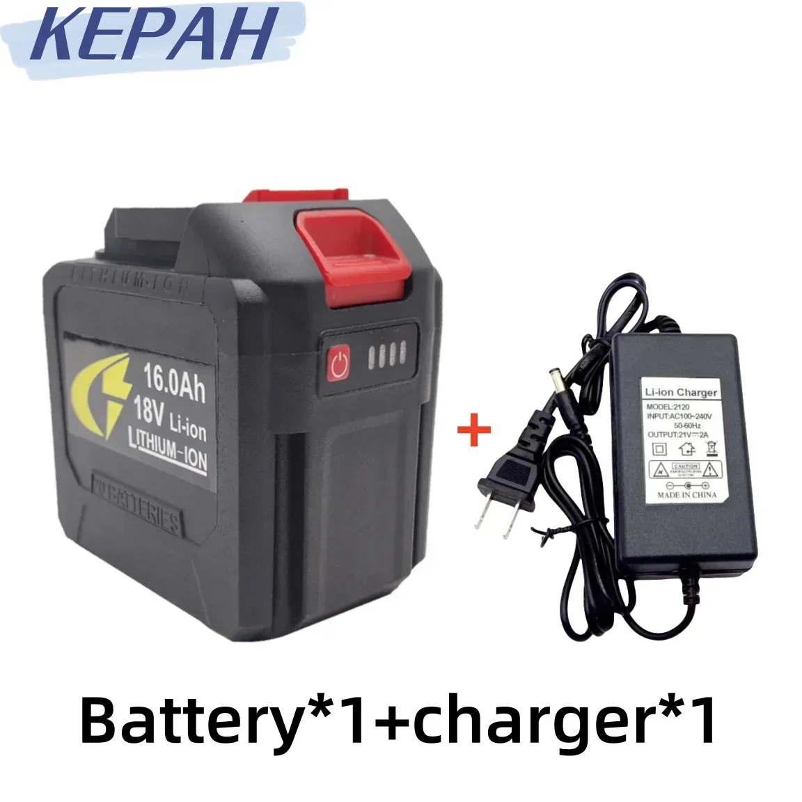 La batteria al litio 5 s4p 18V Makita 18650 può caricare la batteria da 16000mAh con alta corrente e scarica. Caricabatterie.