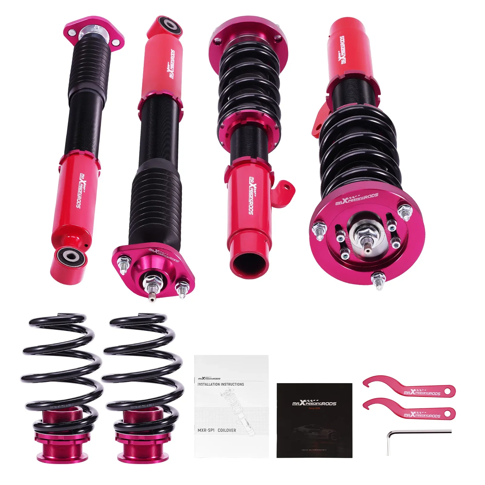 Damping Suspension Shock Coilover For E46 Convertible 330ci 325ci 323ci 320cd 330cd 330i 325i 328i 318d 320d