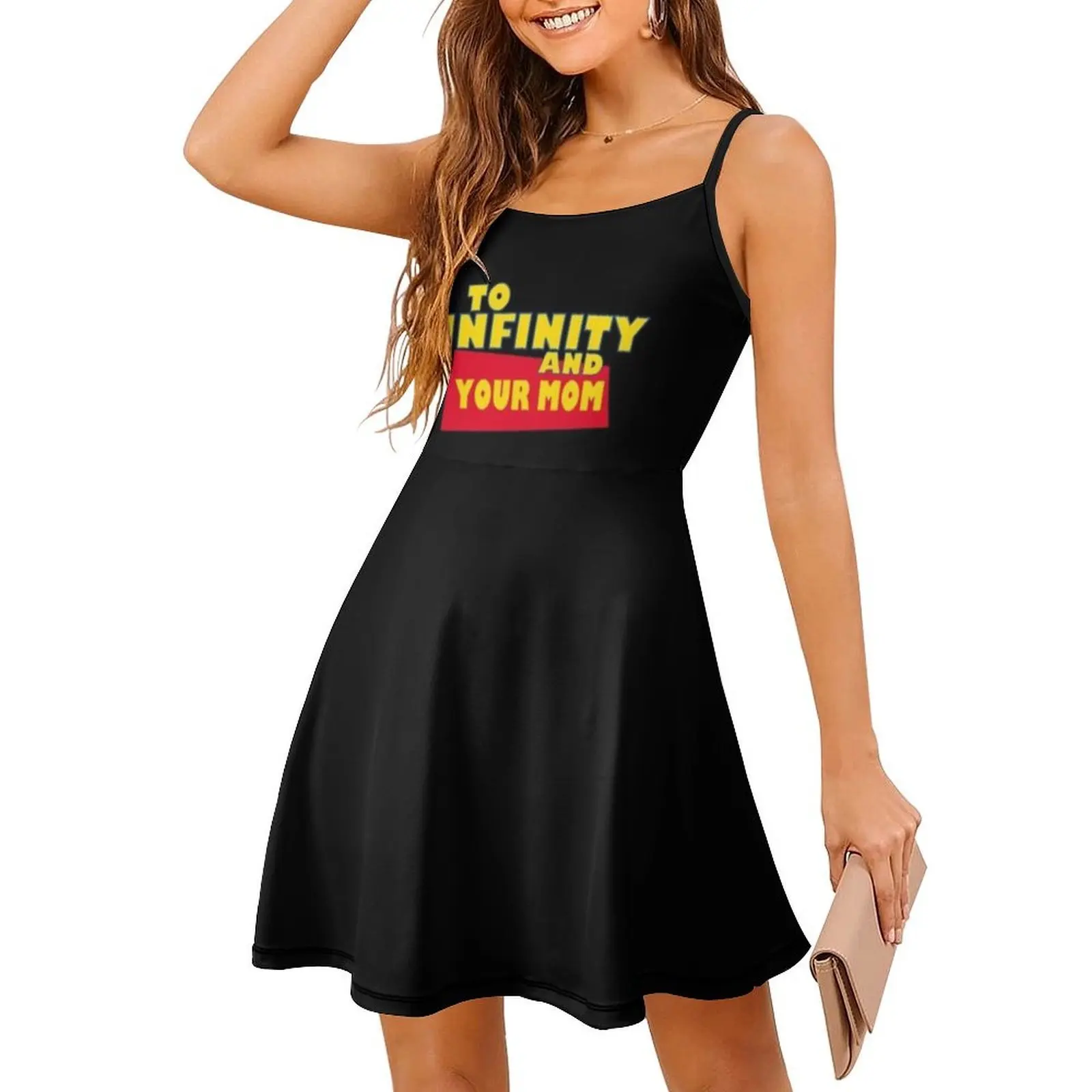 فستان To Infinity and Your Mom مزين بالزهور للنساء للربيع والصيف فستان كاجوال للحفلات Lightyear Buzz Lightyear Lightyear #3