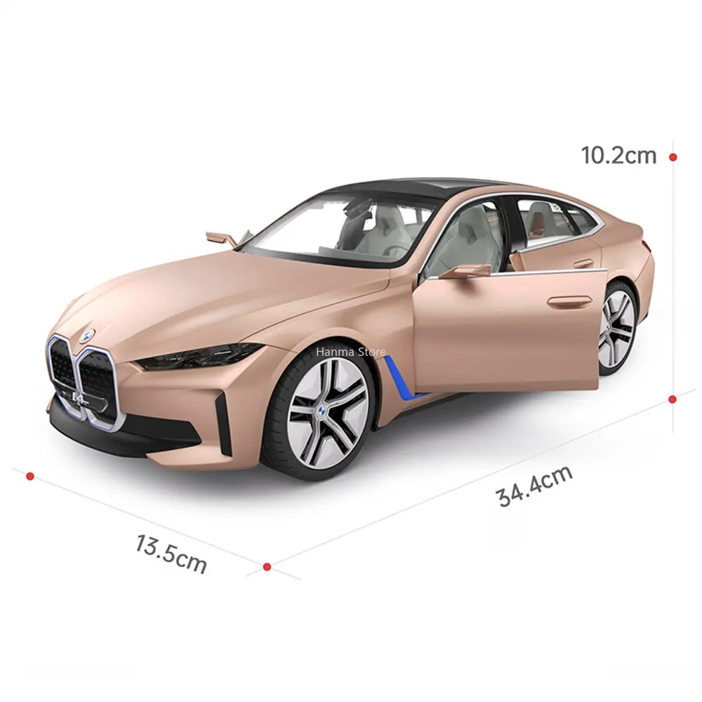 BMW I4 Concept RC Car 1:14 Scale Remote Control Car Model Radio Controlled Auto Machine Vehicle Toys Gifts for Kids Adults Boys