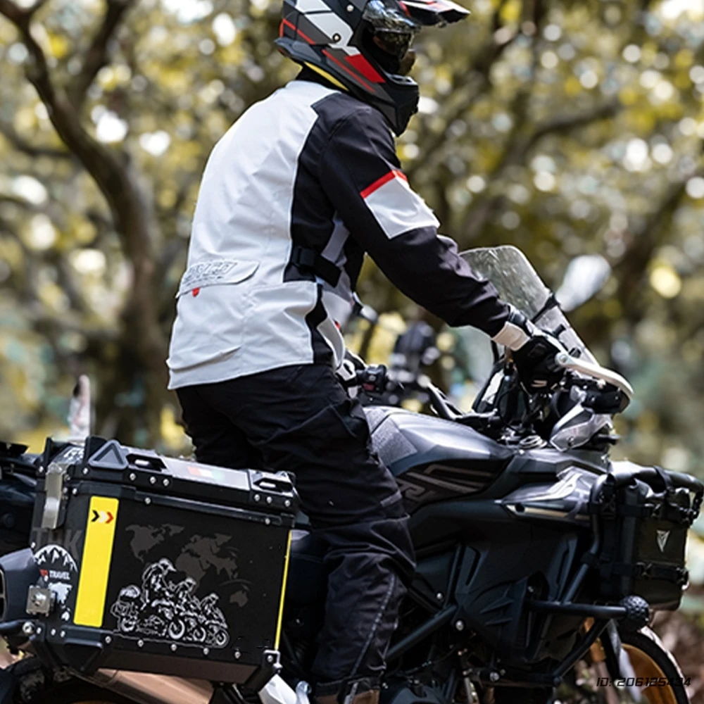 سترة دراجة نارية مضادة للسقوط ودافئة مناسبة لكل من الرجال والنساء مناسبة لركوب الدراجات على الطرق الوعرة في الخريف والشتاء #4