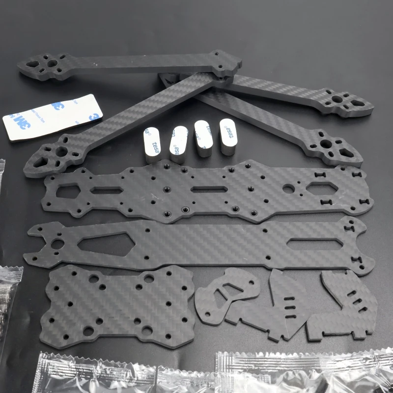 

Mark4 7inch 295mm with 5mm Arm Quadcopter Frame kit 3K Carbon Fiber 7'' for FPV Racing Drone Quadcopter Freestyle DIY parts